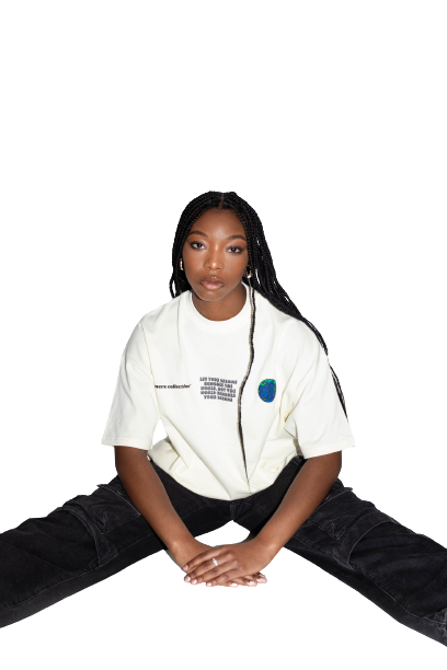 Cream "Let your dreams conquer the world" tee